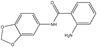 2-amino-N-(2H-1,3-benzodioxol-5-yl)benzamide,,结构式