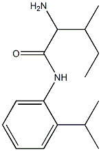 2-amino-N-(2-isopropylphenyl)-3-methylpentanamide