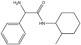 2-amino-N-(2-methylcyclohexyl)-2-phenylacetamide