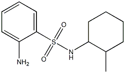 2-amino-N-(2-methylcyclohexyl)benzenesulfonamide