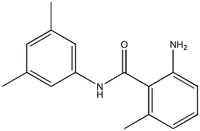 2-amino-N-(3,5-dimethylphenyl)-6-methylbenzamide,,结构式