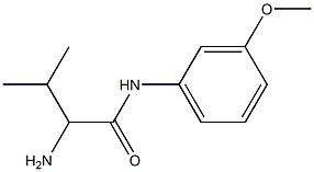 2-amino-N-(3-methoxyphenyl)-3-methylbutanamide