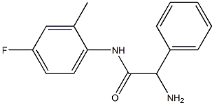 2-amino-N-(4-fluoro-2-methylphenyl)-2-phenylacetamide