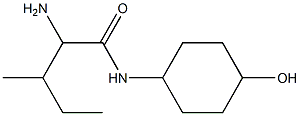 2-amino-N-(4-hydroxycyclohexyl)-3-methylpentanamide