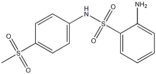 2-amino-N-(4-methanesulfonylphenyl)benzene-1-sulfonamide