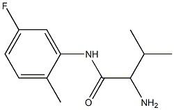 2-amino-N-(5-fluoro-2-methylphenyl)-3-methylbutanamide