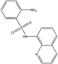 2-amino-N-(quinolin-8-yl)benzene-1-sulfonamide Structure