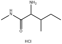 2-amino-N,3-dimethylpentanamide 结构式