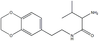 2-amino-N-[2-(2,3-dihydro-1,4-benzodioxin-6-yl)ethyl]-3-methylbutanamide|