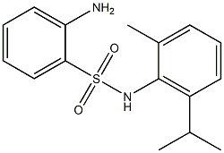 2-amino-N-[2-methyl-6-(propan-2-yl)phenyl]benzene-1-sulfonamide|