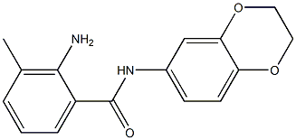 2-amino-N-2,3-dihydro-1,4-benzodioxin-6-yl-3-methylbenzamide