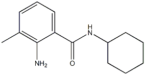  2-amino-N-cyclohexyl-3-methylbenzamide