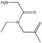 2-amino-N-ethyl-N-(2-methylprop-2-enyl)acetamide|