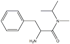 2-amino-N-isopropyl-N-methyl-3-phenylpropanamide Structure