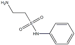2-amino-N-phenylethanesulfonamide Struktur