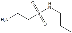 2-amino-N-propylethanesulfonamide Structure