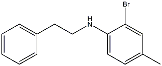  2-bromo-4-methyl-N-(2-phenylethyl)aniline