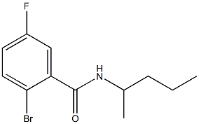 2-bromo-5-fluoro-N-(1-methylbutyl)benzamide|