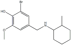 2-bromo-6-methoxy-4-{[(2-methylcyclohexyl)amino]methyl}phenol