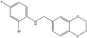 2-bromo-N-(2,3-dihydro-1,4-benzodioxin-6-ylmethyl)-4-fluoroaniline