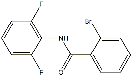 2-bromo-N-(2,6-difluorophenyl)benzamide Structure