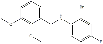 2-bromo-N-[(2,3-dimethoxyphenyl)methyl]-4-fluoroaniline