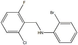 2-bromo-N-[(2-chloro-6-fluorophenyl)methyl]aniline|