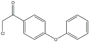 2-chloro-1-(4-phenoxyphenyl)ethan-1-one Structure