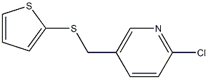 2-chloro-5-[(thiophen-2-ylsulfanyl)methyl]pyridine