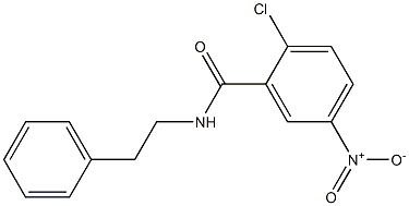 2-chloro-5-nitro-N-(2-phenylethyl)benzamide