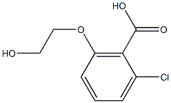  2-chloro-6-(2-hydroxyethoxy)benzoic acid