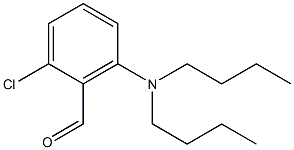 2-chloro-6-(dibutylamino)benzaldehyde