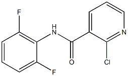 2-chloro-N-(2,6-difluorophenyl)pyridine-3-carboxamide