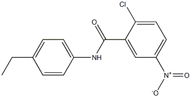 2-chloro-N-(4-ethylphenyl)-5-nitrobenzamide|