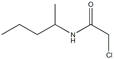 2-chloro-N-(pentan-2-yl)acetamide 结构式