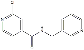  2-chloro-N-(pyridin-3-ylmethyl)pyridine-4-carboxamide