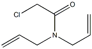 2-chloro-N,N-bis(prop-2-en-1-yl)acetamide 化学構造式