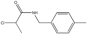 2-chloro-N-[(4-methylphenyl)methyl]propanamide|