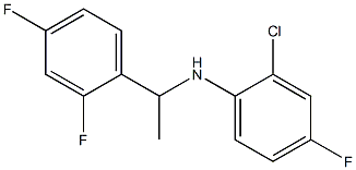 2-chloro-N-[1-(2,4-difluorophenyl)ethyl]-4-fluoroaniline