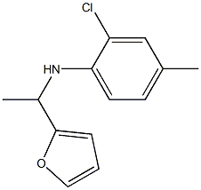 2-chloro-N-[1-(furan-2-yl)ethyl]-4-methylaniline