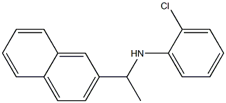 2-chloro-N-[1-(naphthalen-2-yl)ethyl]aniline