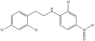 2-chloro-N-[2-(2,4-dichlorophenyl)ethyl]-4-nitroaniline