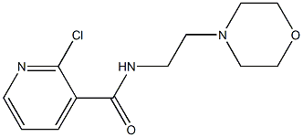 2-chloro-N-[2-(morpholin-4-yl)ethyl]pyridine-3-carboxamide