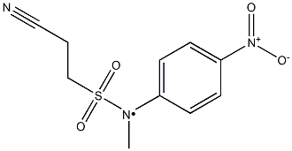 2-cyano-N-methyl-N-(4-nitrophenyl)ethane-1-sulfonamido|