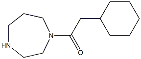 2-cyclohexyl-1-(1,4-diazepan-1-yl)ethan-1-one