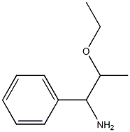 2-ethoxy-1-phenylpropan-1-amine Struktur