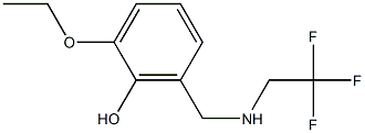 2-ethoxy-6-{[(2,2,2-trifluoroethyl)amino]methyl}phenol Structure