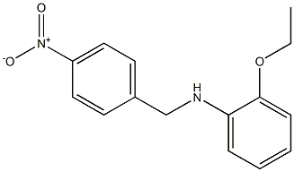 2-ethoxy-N-[(4-nitrophenyl)methyl]aniline Structure
