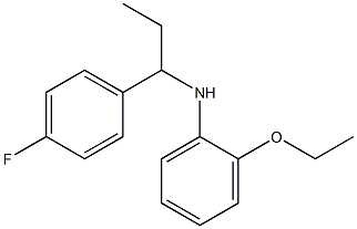 2-ethoxy-N-[1-(4-fluorophenyl)propyl]aniline|