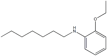 2-ethoxy-N-heptylaniline Structure